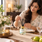 Pure Source India Jasmine Reed Diffuser Oil Set 100ml With  6 Rattan Reed Sticks – Premium Aromatherapy Home Fragrance with Glass Bottle |Air Freshener for Home, Bedroom & Office | Ideal for Gifting