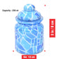Pure Source India 250 ML Airtight Glass Jars & Containers With Lid Decorative Jars| Candy Jars| Glass Jars for kitchen Storage