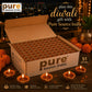Pure Source India Natural Clay Traditional Diwali Ke Diye | Earthen Clay Diya | Mitti Ka Diva | Diyas for Pooja