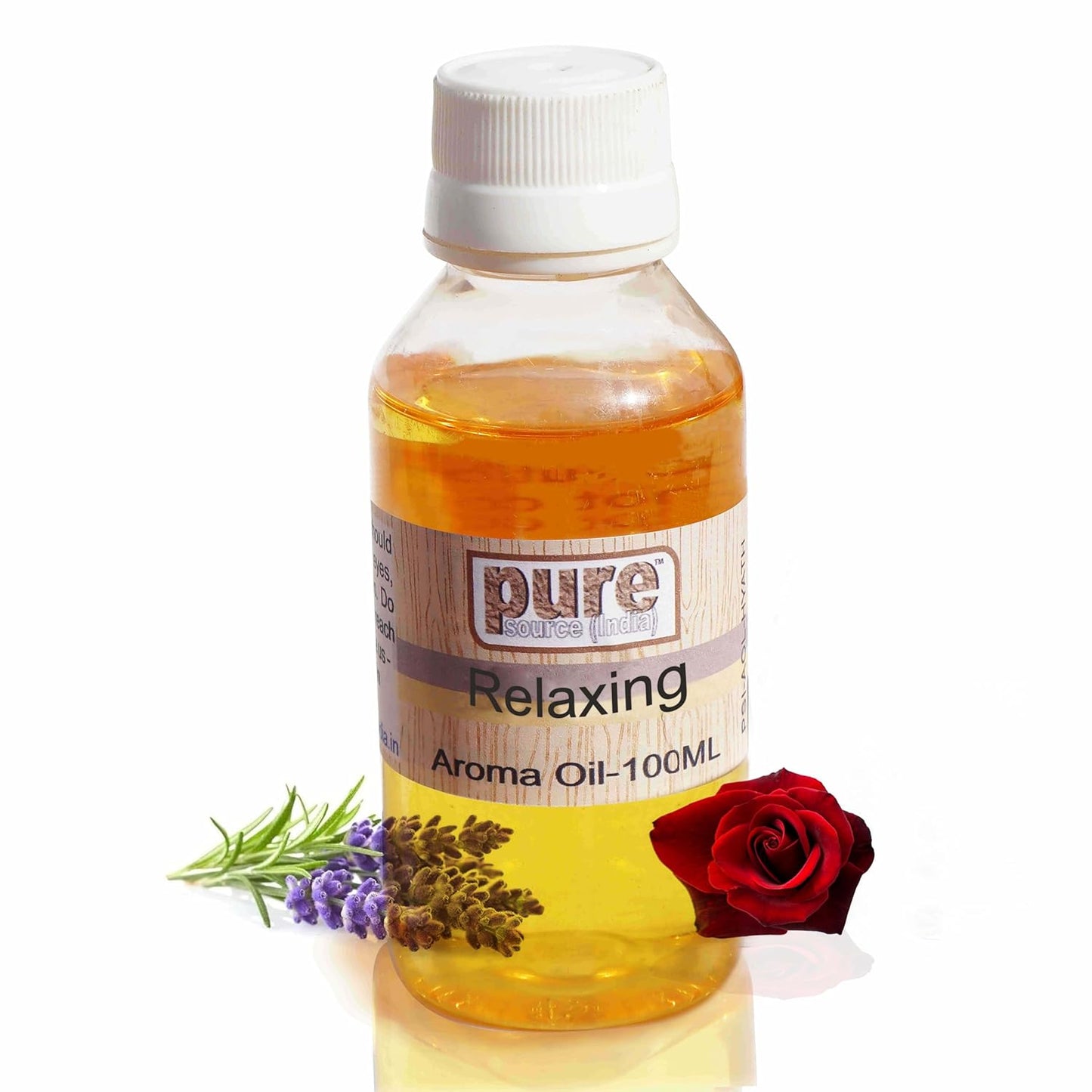Pure Source India 100ml Relaxing Aroma Oil | Pure Fragrance Oil in Easy-to-Use Dropper Bottle | Ideal for Diffusers, Aroma Burners, Potpourri, DIY Candles, Soap Making & Home Fragrance