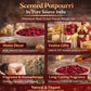 Pure Source India Premium  Red Rose Scented Potpourri Gift Pack – Natural Dried Flower Fragrance for Home Décor, Aromatherapy & Festive Gift Hampers