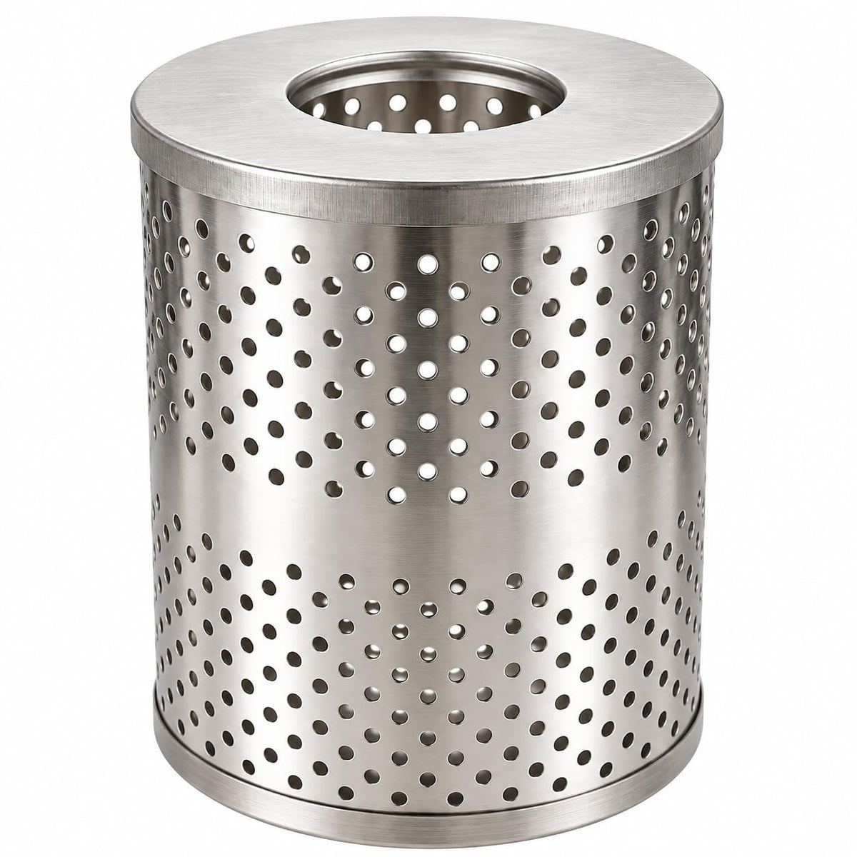 Pure Source India Stainless Steel 5 Inch Wind Protector Cover for Akhand Jyot | Safety Guard for Temple, Puja Room & Outdoor Use