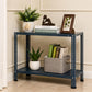 Pure Source India Iron Matte Finish (2 X 1 X 2FT) (2 SHELF) Adjustable Display Rack