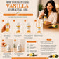 Pure Source India 100ML Vanilla Aroma Reed Diffuser Refill , 8 Pcs Reed Stick Coming Free With This Reed Diffuser Oil