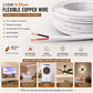 Pure Source India Flexible Twin Flat 2 core Copper Electrical Wire for Home & Domestic Industrial Electric Wiring