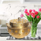 Pure Source India Multipurpose Brass Kapoor Dani, Aroma Diffuser, Incense Burner, Pack of 1