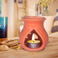 Pure Source India Regular Ceramic Aroma Burner Coming with 1 pc Free Candles