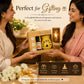 Pure Source India Ceramic Aroma Set (Yellow)
