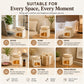 Pure Source India Ceramic Clay Candle Operated Aroma Burner Oil Diffuser, Extra Large Bowl, with 1 Tealight, 4.25 Inch