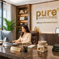 Pure Source India Ceramic Clay Candle Operated Aroma Burner Oil Diffuser, Extra Large Bowl, with 1 Tealight, 4.25 Inch