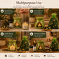 Pure Source India Diwali Gift Set with 97 Green Aroma Burner, Aroma Oil, Scented Candle & Potpourri Potli | Festive Home Fragrance Gift Hamper
