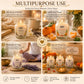 Pure Source India Scented Candle Gift Set of 3 | Vanilla, Mandarin & Lavender | 75g Each | Fragrance Candles for Home, Living Room & Gifting