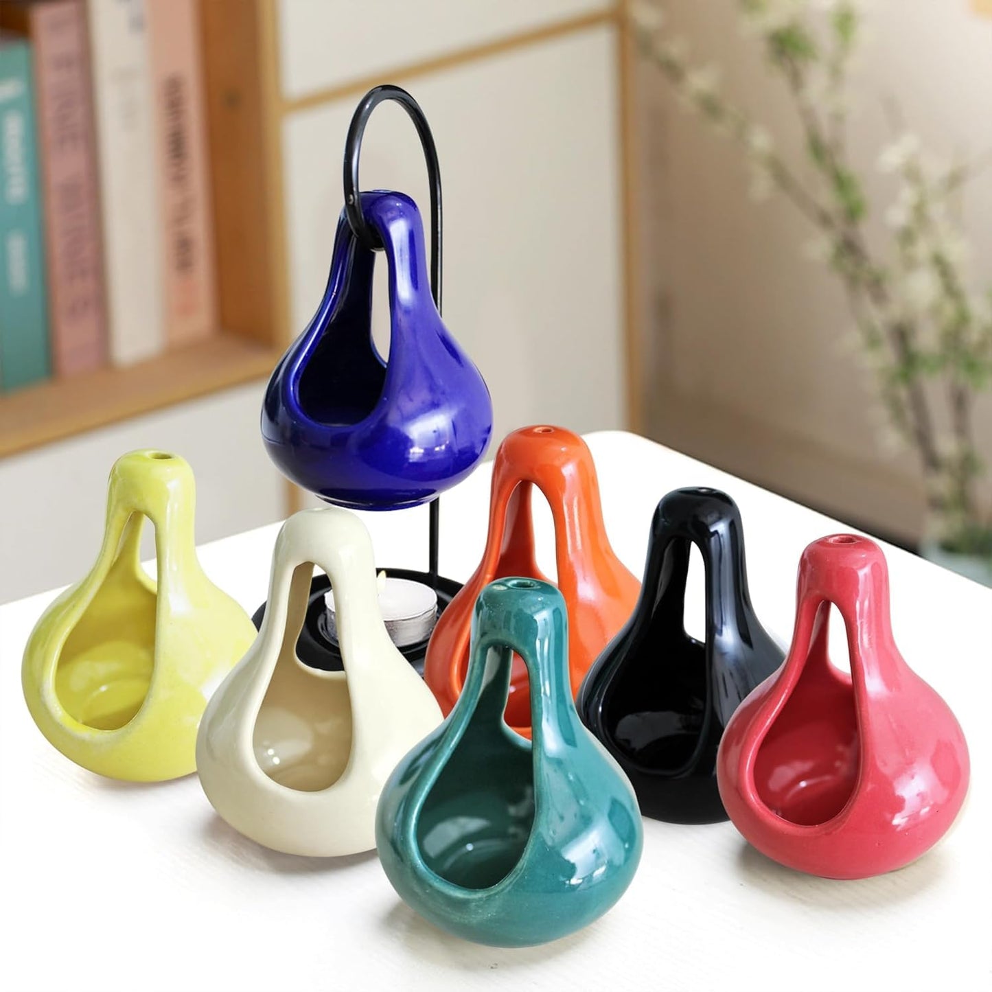 Pure Source India Hanging Ceramic Oil Burner