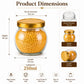 Pure Source India 250ml Glass Matka Shape Storage Jar with Lid | Multipurpose Airtight Container for Spices, Dry Fruits, Pickles, Tea & Kitchen Storage