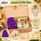 Pure Source India Reed Diffuser Gift Set | Luxury Home Fragrance Gift Hamper for Diwali, Birthday & Housewarming