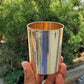 Pure Source India Bronze Kansa Glass Handmade, 1 Piece, 200 Ml, Gold