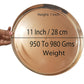 Pure Source India Bronze Thali Set - 1 Piece