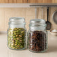 Pure Source India 500ml Glass Jar With Air Tight Glass Lid for Kitchen Storage Pickle Jar Round Glass Jar Sauce Jar Jam Jar