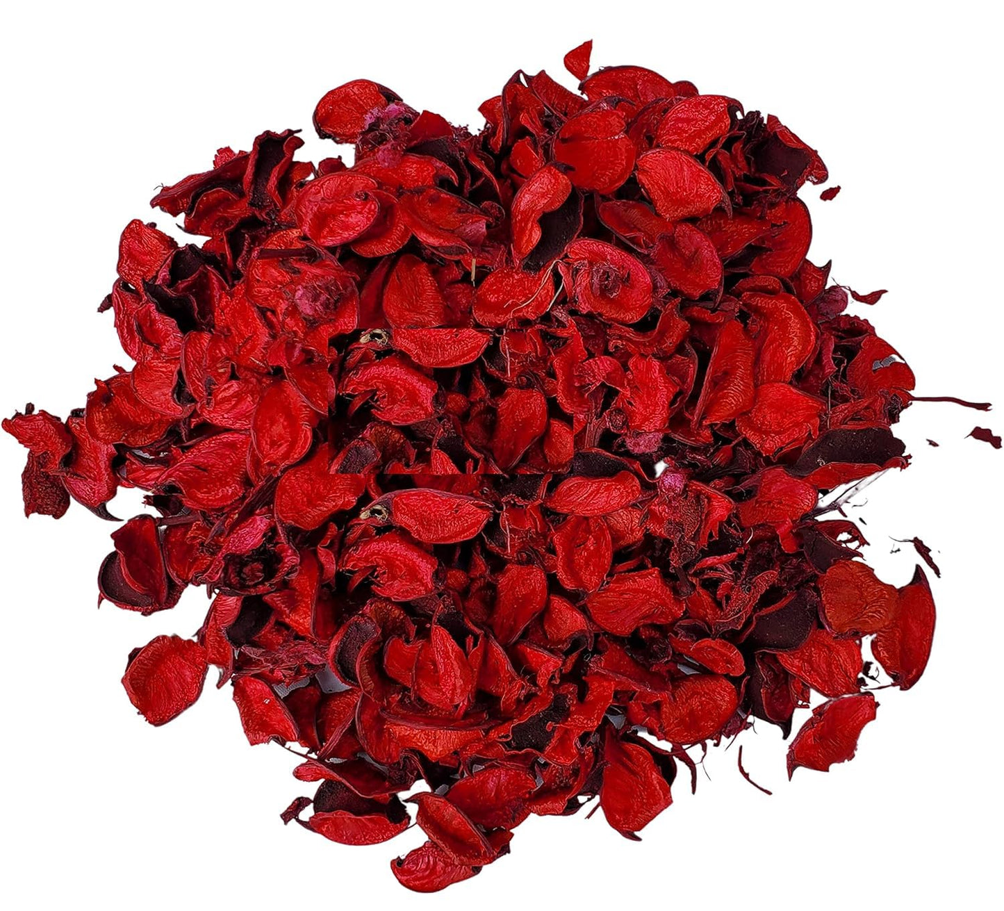 Pure Source India Red Unscented Potpourri – Natural Dried Flower for Home Décor, Wedding Table Styling, DIY Crafts & Essential Oil Blending