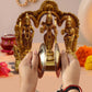 Pure Source India Iron Manjeera For Pooja, Home, Temple & Kirtan Use- kartal instrument-Hand Cymbals Manjira Pair