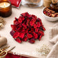 Pure Source India Premium  Red Rose Scented Potpourri Gift Pack – Natural Dried Flower Fragrance for Home Décor, Aromatherapy & Festive Gift Hampers