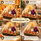 Pure Source India Diwali Corporate Gift Hamper | Premium White Aroma Burner, Candle, Essential Oil, Potli & 3 Diyas
