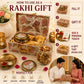 Pure Source India Empty Dry Fruit Gift Box with 2 Airtight Glass Jars | Luxury Hamper Box with Satin Lining | Reusable for Dry Fruits, Wedding, Diwali, Rakhi & Corporate Gifts