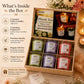 Pure Source India Premium Scented Candle Gift Box Set of 6 (50g Each) | for Home Décor, Diwali, Bedroom, Spa, Meditation & Gifting (Lemongrass, Lavender & Rose)