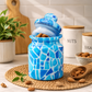 Pure Source India 250 ML Airtight Glass Jars & Containers With Lid Decorative Jars| Candy Jars| Glass Jars for kitchen Storage