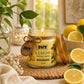 Pure Source India Lemon Scented Jar Candle | 150 GM | Premium Wax Candle | 35-40 Hours Burn Time | Aromatherapy Candle for Home Decor, Bedroom, Spa, Meditation & Gift
