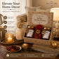 Pure Source India Luxury Festive Gift Box Hamper with Apple Spice Scented Candles & Red Potpourri