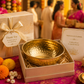 Pure Source India Hammered Brass Bowl, 100 ML