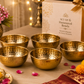 Pure Source India Hammered Brass Bowl, 100 ML