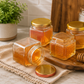 Pure Source India Crystal Clear Glass Jar Container Airtight Food Safe BPA Free, Multi-Purpose Jars – 100 Gm