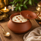 Clay Dahi Handi, 1 Ltr, 1 Piece, Brown, Unglazed Terracotta, 1 Liter