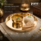 Dinner Thali Set , Bronze - 2 Pieces ,300 Ml