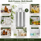 Aluminum Empty Bottle 10 Ltr. with Inner Lid & Cap – Ideal for Essential Oils, Oil Blends, Cosmetics and Liquid Storage