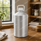 Aluminum Empty Bottle 10 Ltr. with Inner Lid & Cap – Ideal for Essential Oils, Oil Blends, Cosmetics and Liquid Storage