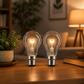 Electric Normal B22 Bulb 60 Wt Fluorescent Normal Bulb Set Of 2, Transparent
