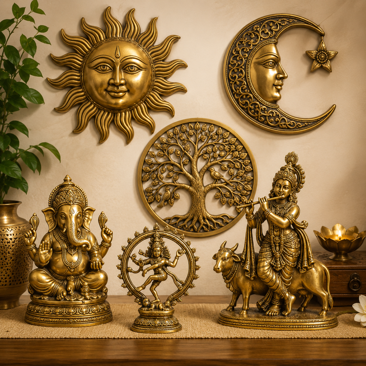 Brass Statues & Idols