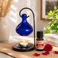 Pure Source India Hanging Ceramic Oil Burner with 4 Tealight Candle & 10 ML Oil
