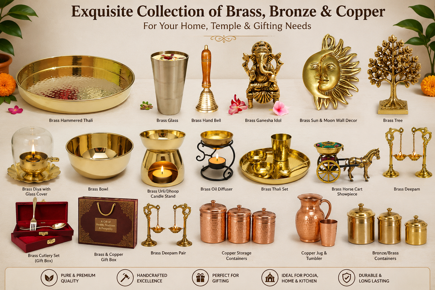 Brass, Bronze & Copper Items