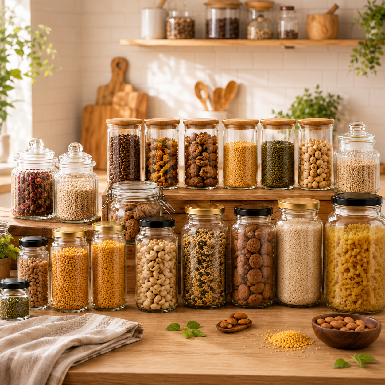 Glass Jars & Containers