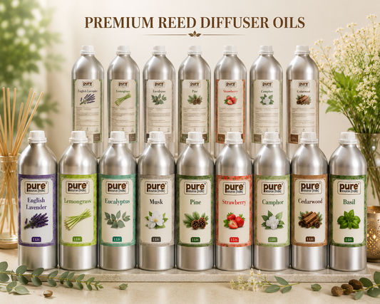 Pure Source (India) 1 Liter Reed Diffuser Oil for Home, Bedroom, Living Room & Office, Liquid