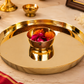 Dinner Thali Set , Bronze - 2 Pieces ,300 Ml