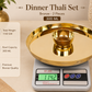 Dinner Thali Set , Bronze - 2 Pieces ,300 Ml