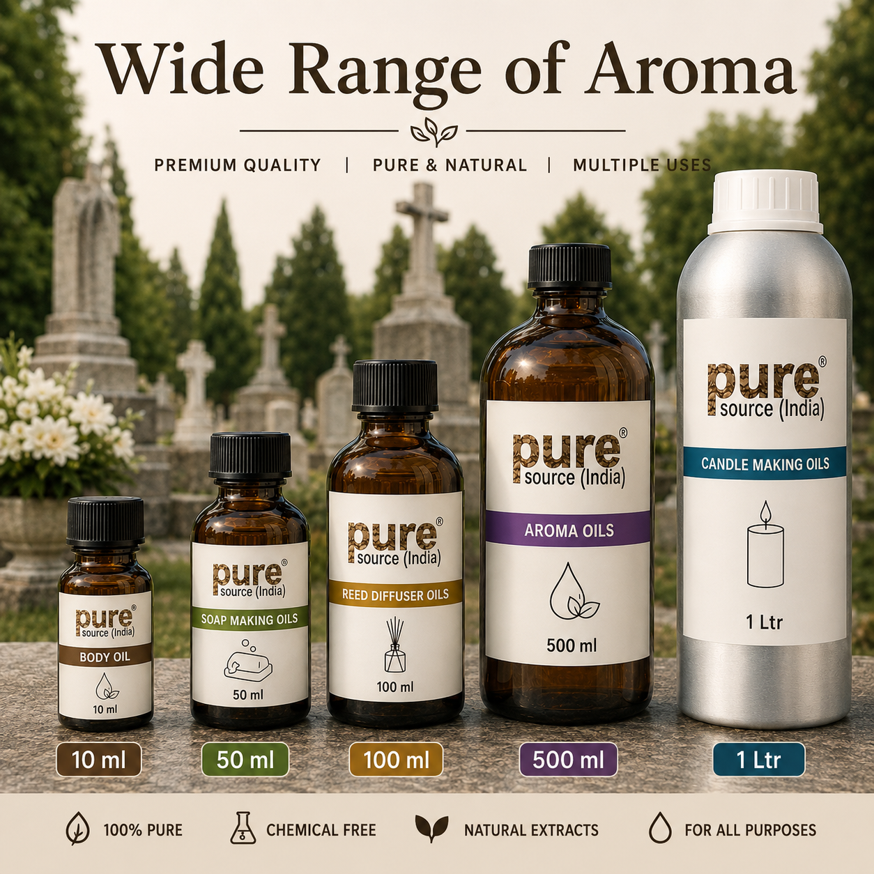 Aroma & Reed Diffuser Oils