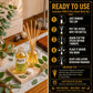 Pure Source India 100ML Lemongrass Aroma Reed Diffuser Refill , 8 Pcs Reed Stick Coming Free With This Reed Diffuser Oil