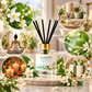 Pure Source India Jasmine Reed Diffuser Oil Set 100ml With  6 Rattan Reed Sticks – Premium Aromatherapy Home Fragrance with Glass Bottle |Air Freshener for Home, Bedroom & Office | Ideal for Gifting