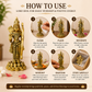 Pure Source India Pure Brass Lord Shree Ram Idol | Ayodhya Ram Murti for Home Decor & Mandir (5.5 Inch) (384 gm)
